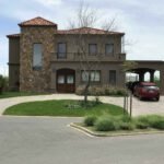 Vista general paisajismo integral casa la toscana zona norte